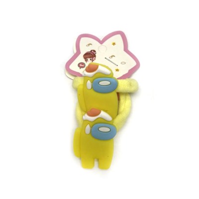 Резинка д/волос  Амонг (космонавт) /2шт блистер АКЦИЯ! СКИДКА 30%