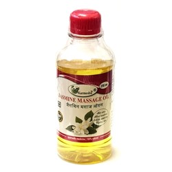 JASMINE MASSAGE OIL, Karmeshu (ЖАСМИН массажное масло, Кармешу), 250 мл.
