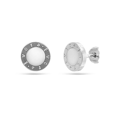 Серьги из серебра оникс, МЦВ2050б