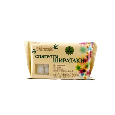 Спагетти ШИРАТАКИ - Здоровое питание и стройная фигура, Shirataki, 340 г.