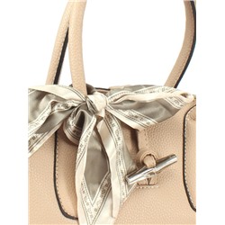 Сумка женская искусственная кожа Ch&K-5563,  1отд,  плечевой ремень,  бежевый 254511