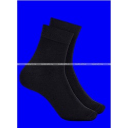 Легион носки мужские с лайкрой чёрные укороченные