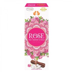 ROSE Dry Dhoop Sticks, Patanjali (РОЗА безосновные благовония, Патанджали), 10 палочек.