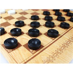 Настольная игра «Шашки русские и международные» (большие)