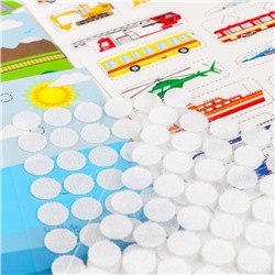 Игра на липучках «Весёлые липучки. Изучаем транспорт» Сделай сам