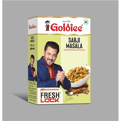 SABJI MASALA, Goldiee (Смесь специй для овощей САБДЖИ МАСАЛА, Голди), 100 г.