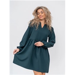 Платье женское Текс-Плюс, цвет зеленый