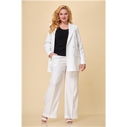 БелЭльСтиль 848-1 22 22+601-1 61 22 бело-молочный, Брюки,  Жакет
