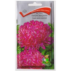 Астра Седая дама Красная (Код: 67396)