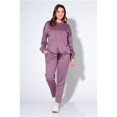 Liona Style 822 лиловый, Брюки,  Джемпер