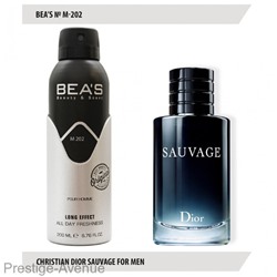Дезодорант Beas Christian Dior Sauvage For Men 200 мл арт. M 202