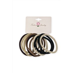 Резинки для волос 5 см (10 шт) SF-7809, ассорти №6