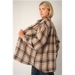Рубашка женская в клетку Happyfox