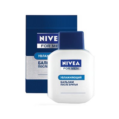 Nivea men бальзам п/бритья син.100м