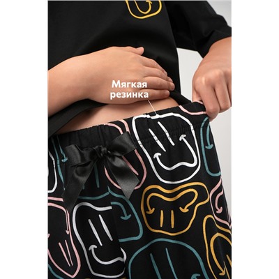 Хлопковая пижама для девочки Happyfox