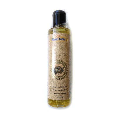 EXOTIC Massage Oil, Khadi (ЭКЗОТИЧЕСКОЕ массажное масло, Кхади), 210 мл. - СРОК ГОДНОСТИ ДО 30 ИЮНЯ 2025 ГОДА