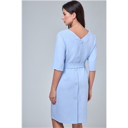 Anelli 1070 бело-голубой, Платье