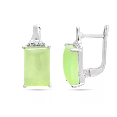 Серьги из серебра пренит, Теона