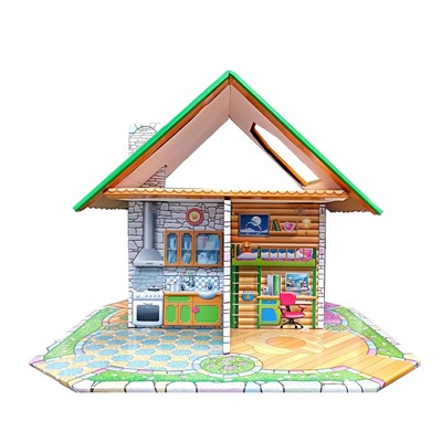 Кукольный домик быстрой сборки «Шале» Серия Dream House