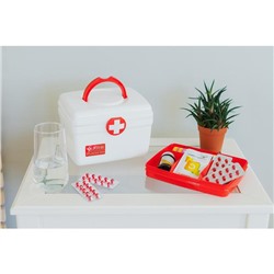 Аптечка 22×18×16 см, цвет МИКС