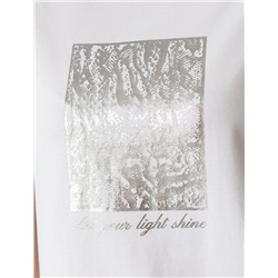 Футболка из премиального хлопка с авторским принтом