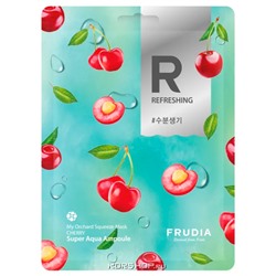 Разглаживающая маска с для лица с вишней My Orchard Frudia, Корея, 20 млРаспродажа