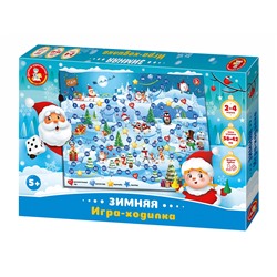 Настольная игра ходилка «Зимняя»