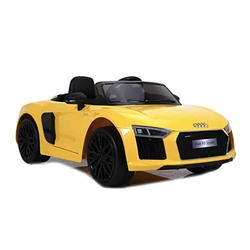 Электромобиль AUDI R8 SPYDER, свет, звук, 12V7AH, PP, 123x71x49см 834-013
