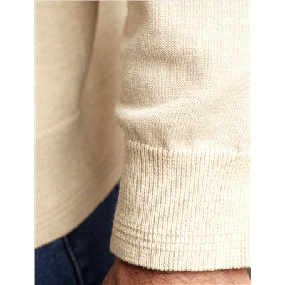 Джемпер-поло из хлопка с нейлоном