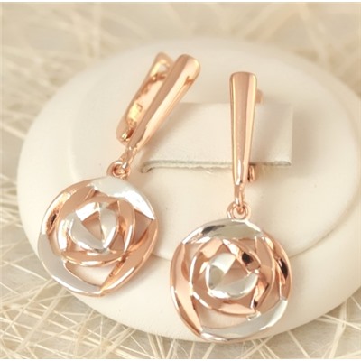 Серьги позолота  H01-15315