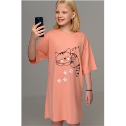 Туника оверсайз для девочки Happyfox