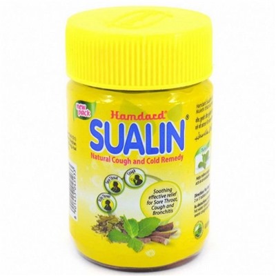 SUALIN Hamdard (СУАЛИН, Натуральные таблетки от боли в горле, Хамдард), 60 таб.