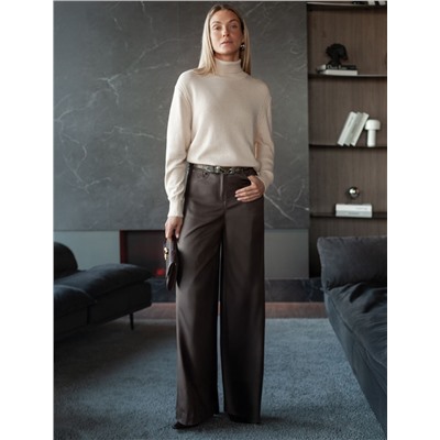 Свитер тонкой вязки из хлопка с кашемиром