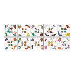 «Кто в домике живет», настольная игра серии «Учись, играя»