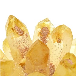 Кристаллы желтого кварца 88*75*73мм, 367г.