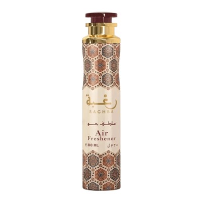 RAGHBA Air Freshener, Lattafa (РАГБА освежитель воздуха, Латтафа), 300 мл.