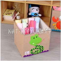 Корзина Ящик для игрушек складной (без крышки) AL002, AL002, AL002_альпака, AL002_бобёр, AL002_бык, AL002_дельф, AL002_дино_гол, AL002_дино_зел, AL002_дино_роз, AL002_дино_синий, AL002_зайка, AL002_змея, AL002_краб, AL002_крокодил, AL002_лев, AL002_леопард, AL002_мышь, AL002_обезьянка, AL002_павлин, Al002_петушок, AL002_попугай, AL002_пчела, AL002_рак, AL002_рыба, AL002_поросёнок, AL002_собака, AL002_хамелеон