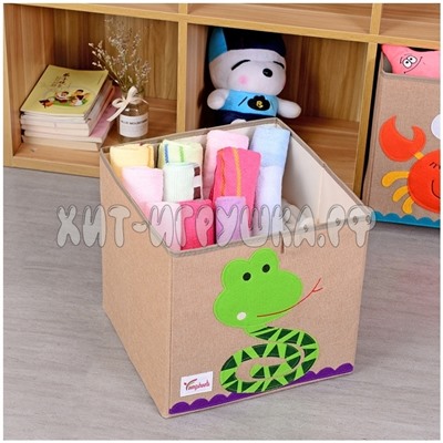Корзина Ящик для игрушек складной (без крышки) AL002, AL002, AL002_альпака, AL002_бобёр, AL002_бык, AL002_дельф, AL002_дино_гол, AL002_дино_зел, AL002_дино_роз, AL002_дино_синий, AL002_зайка, AL002_змея, AL002_краб, AL002_крокодил, AL002_лев, AL002_леопард, AL002_мышь, AL002_обезьянка, AL002_павлин, Al002_петушок, AL002_попугай, AL002_пчела, AL002_рак, AL002_рыба, AL002_поросёнок, AL002_собака, AL002_хамелеон