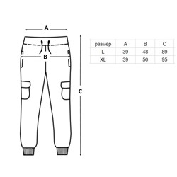 Штаны Nike мужские Fit черные