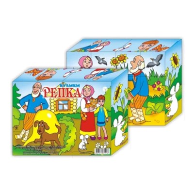 Кубики 12 кубиков "Репка" SH ge01346