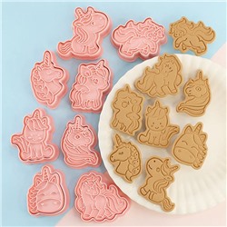 Набор вырубок «Единороги» 8 шт