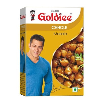 CHHOLE MASALA, Goldiee (Смесь специй для нута ЧХОЛЕ МАСАЛА, Голди), 100 г.