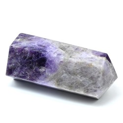 Кристалл аметиста шевронного "Карандаш" 45*50*112мм, 501г
