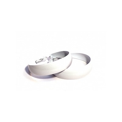 Серьги-кольца PR1033 белый