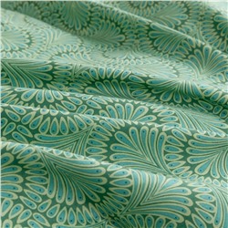 Комплект постельного белья Делюкс Сатин 100% хлопок на резинке LR453