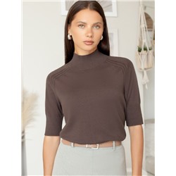 Джемпер тонкой вязки из хлопка с кашемиром