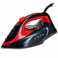 Утюг электрический 2000 Вт DELTA LUX DE-3000 черный с красным