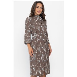 Платье Мира (коричневое) П14021-9М
