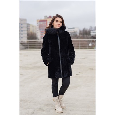 Мехофф Мила80.12-55 черный, Шуба