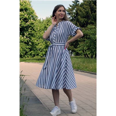 Arisha 1271 сине-белый, Платье